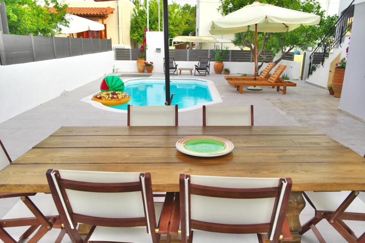 Giovana'S Pool House Aegina Extérieur photo