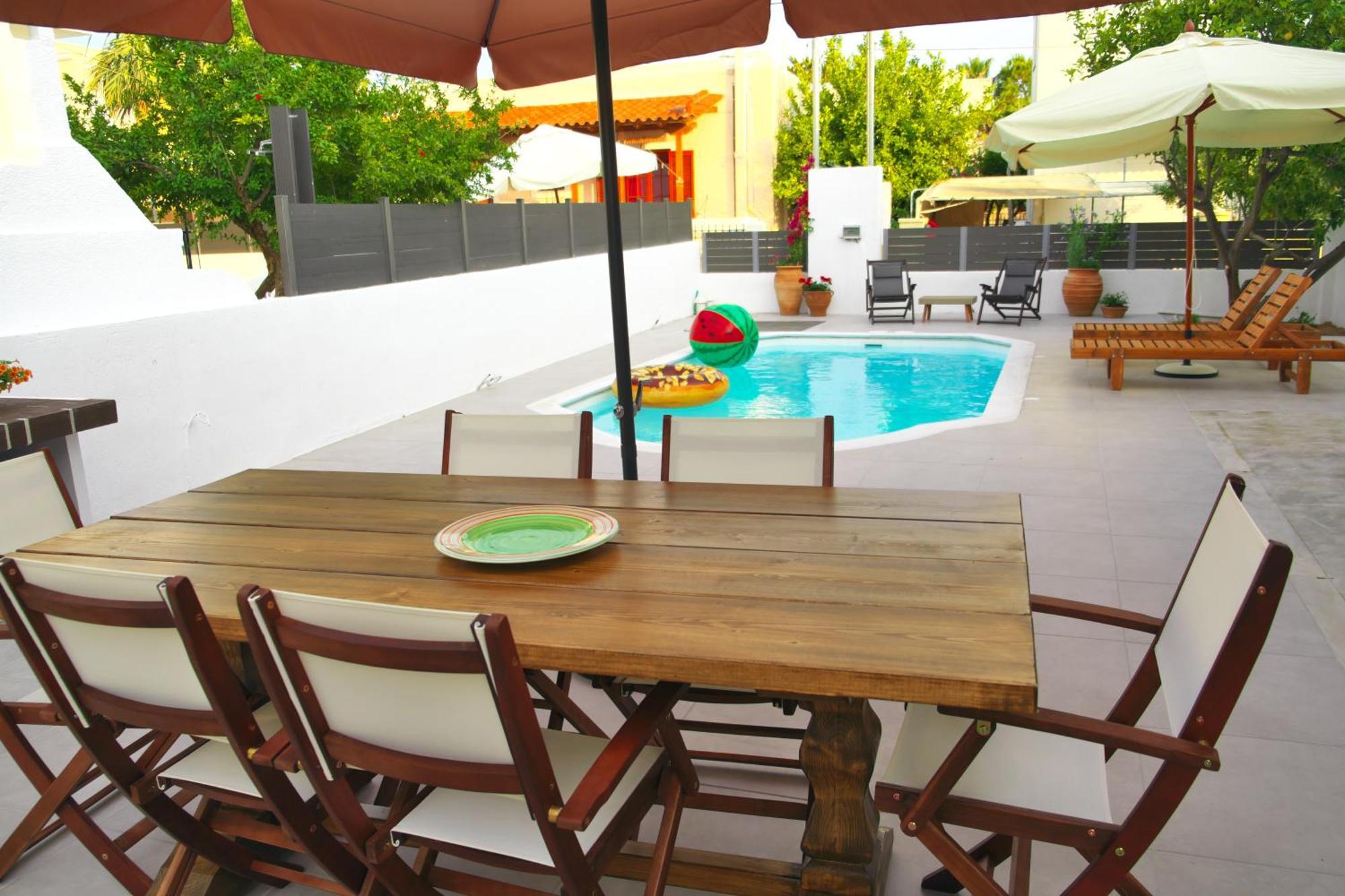 Giovana'S Pool House Aegina Extérieur photo